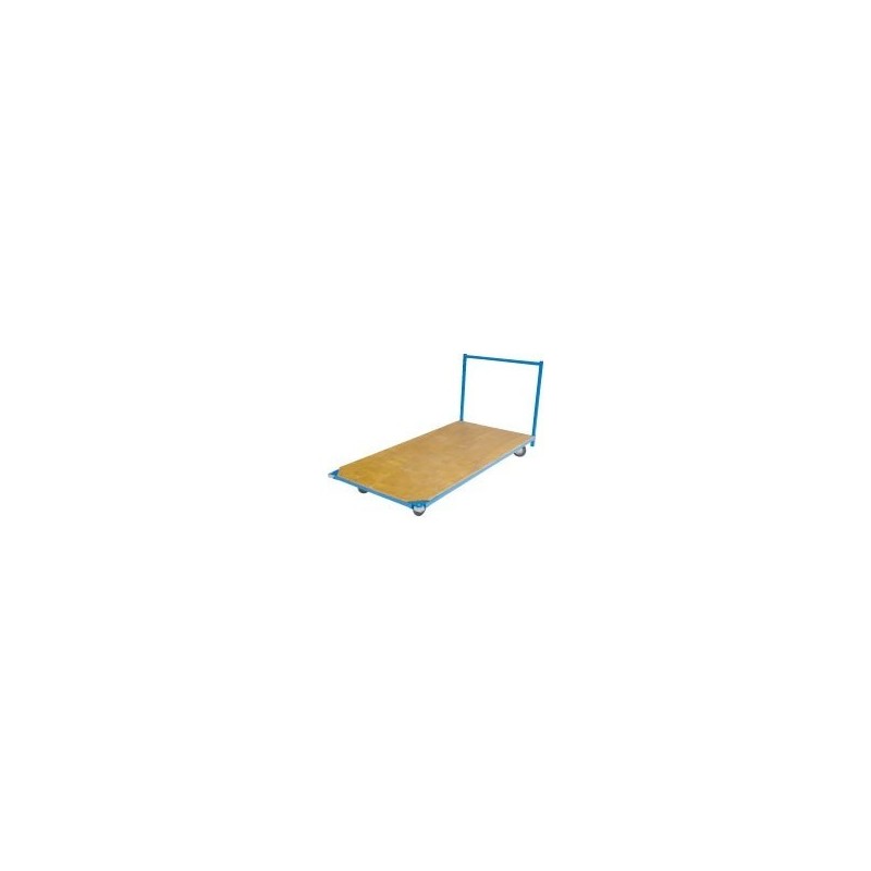 CHARIOT DE TRANSPORT POUR TAPIS A PLATEAU 200 X 100 CM