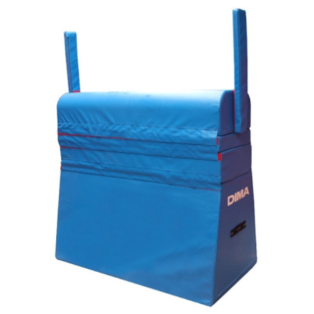 MAXI VAULTING HORSE FOAM MODULEWITH BARRIERS150 X 80 X 140 CM