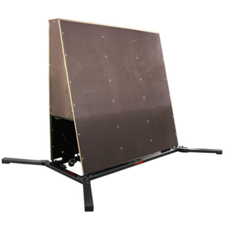 Mur transportable pour le parkour