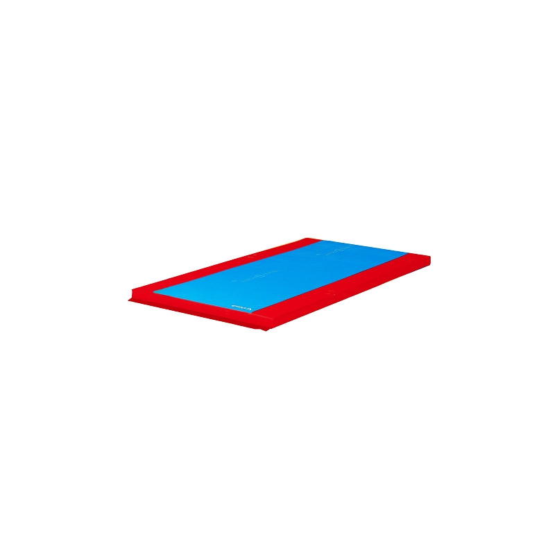 2-colour end assembling mats with red edging