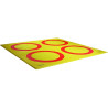 Bache de lutte pedagogique reversible 1 cercle/4 cercles