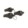 Whistle with lanyard - set of 3