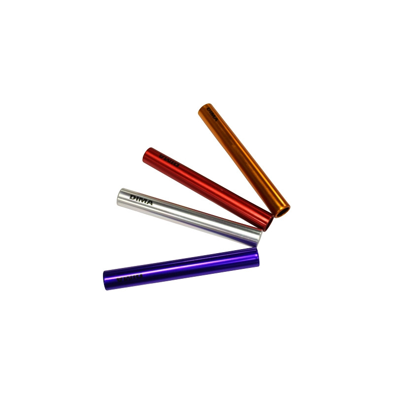 Aluminum relay batonsset of 4