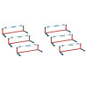 School mini-hurdleset of 3 or 6