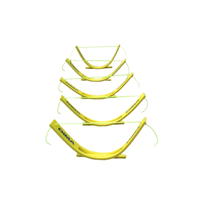 Adjustable gpp foam hurdleset of 5