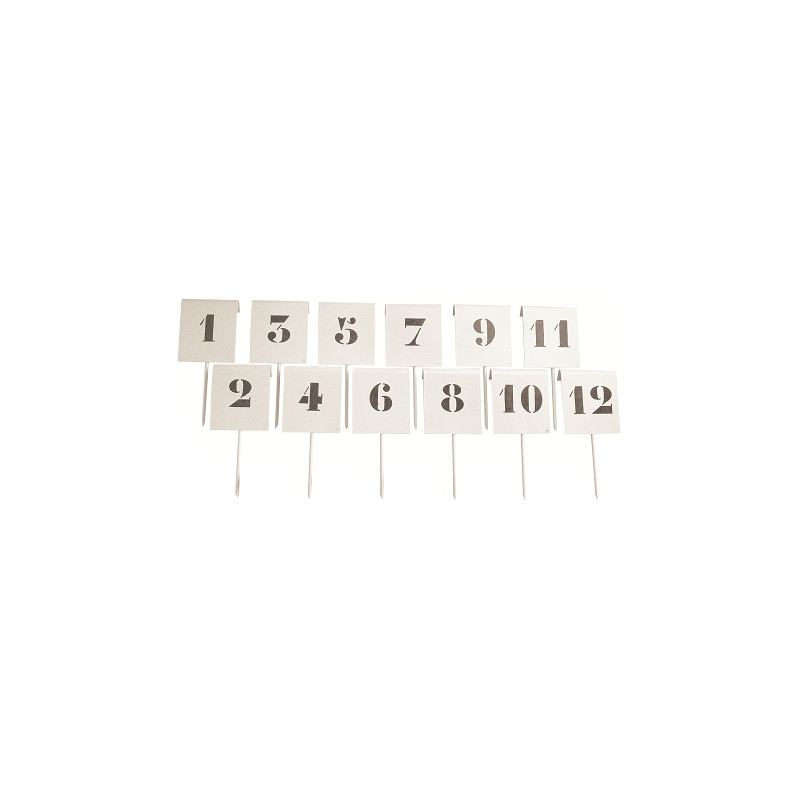 Short throwing distance field markersset of 12