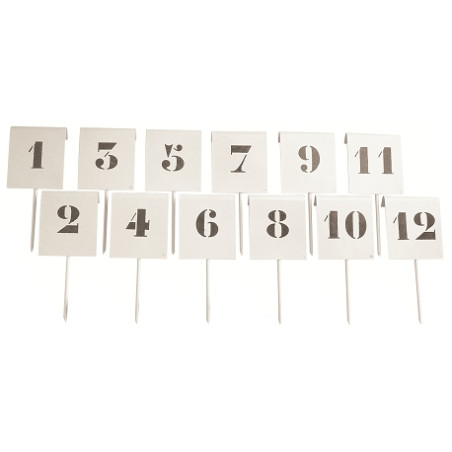 Short throwing distance field markersset of 12