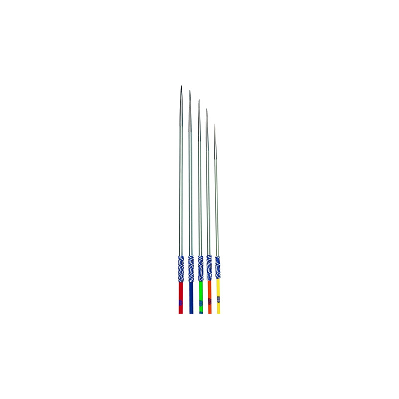 Two-colored competition javelin