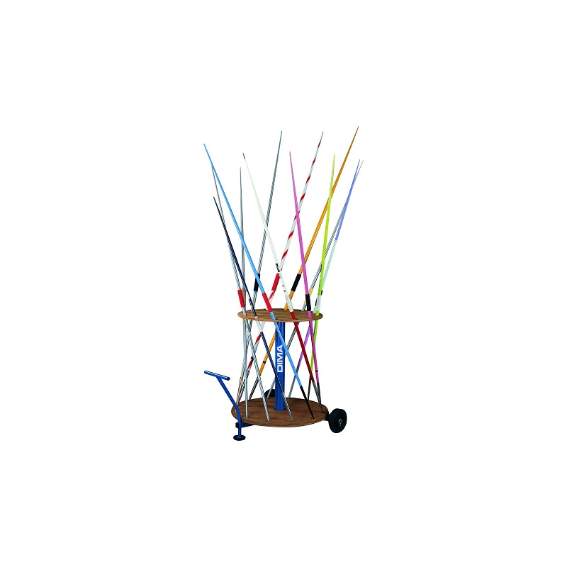 Round javelin rack