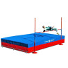 School airfoam high jump landing system 4.00x2.00x0.50m