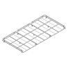 Galvanized platform for training and initiation high jump landing systems