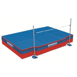 Major championship comfort plus single cover high jump landing system 7.00 x 4.25/4.00 x 0.70m