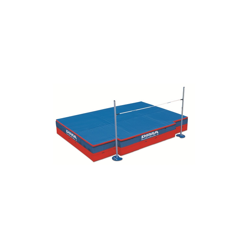 Major championship comfort plus single cover high jump landing system 7.00 x 4.25/4.00 x 0.70m