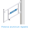 WORLD ATHLETICS COMPETITION FOLDABLE POLE-VAULT UPRIGHTS | DIMASPORT