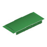 Shed on fixed wheels for meeting double-front pole-vault landing system 10.60x5.60m