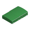 Shed on fixed wheels for major championship high jump landing system 7.50x4.80m