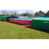 Shed on fixed wheels for concept iii high jump landing system 8.50 x 4.80m