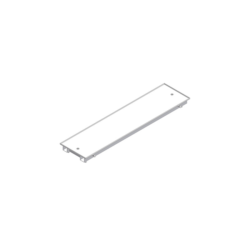 Blanking lid with edges for competition take-off board