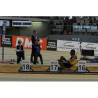 Steel distance indicator stand for long/triple jump