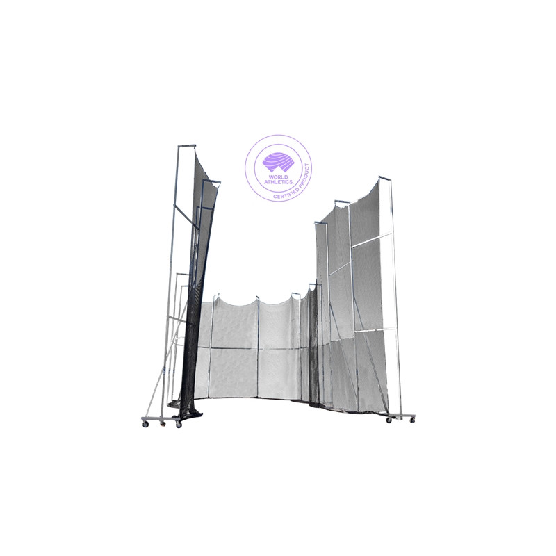 WORLD ATHLETICS CERTIFIED HAMMER CAGE WITH GROUND SLEEVES | DIMASPORT
