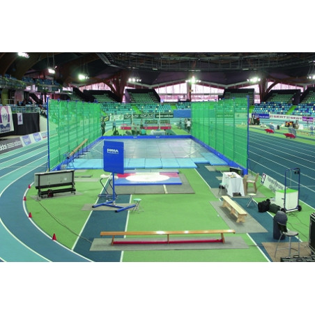 Foam protection pad for indoor shot put throwing cage custom-made