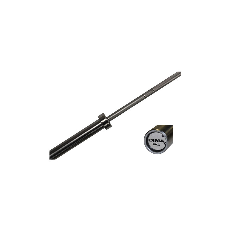 OLYMPIC BARBELL 20KG - CAPACITY 450KG - DIMASPORT