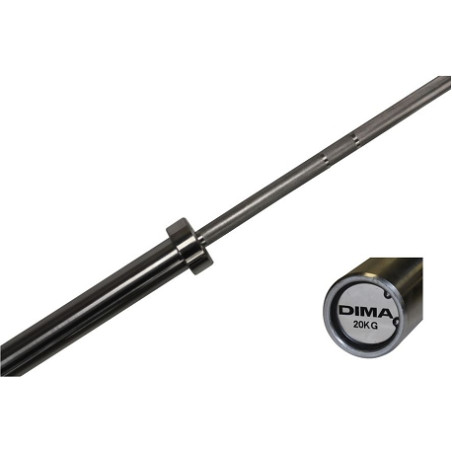 OLYMPIC BARBELL 20KG - CAPACITY 450KG - DIMASPORT