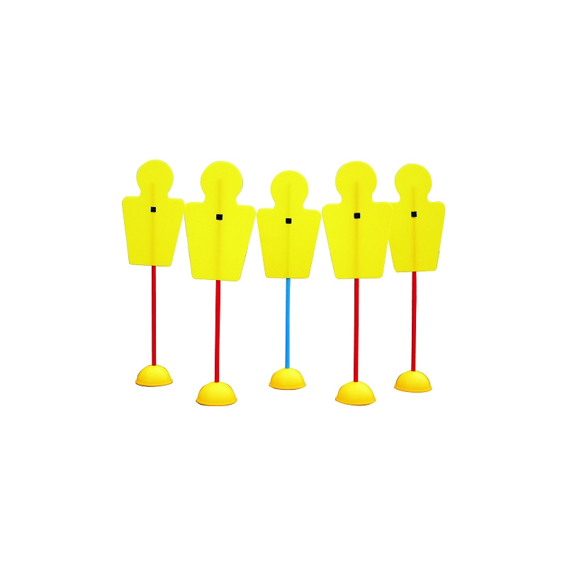 Training dummy (set of 5) for sport training 