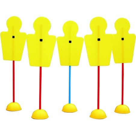 Training dummy (set of 5) for sport training 