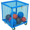CASIER DE RANGEMENT MOBILE SUR ROUES - EQUIPEMENT SPORTIF - DIMASPORT