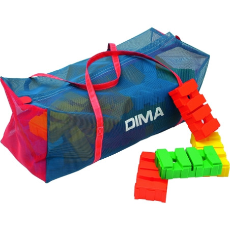 SPORT EQUIPMENT MESH FABRIC CARRYING BAG 90X35X35CM - 90 L - DIMASPORT
