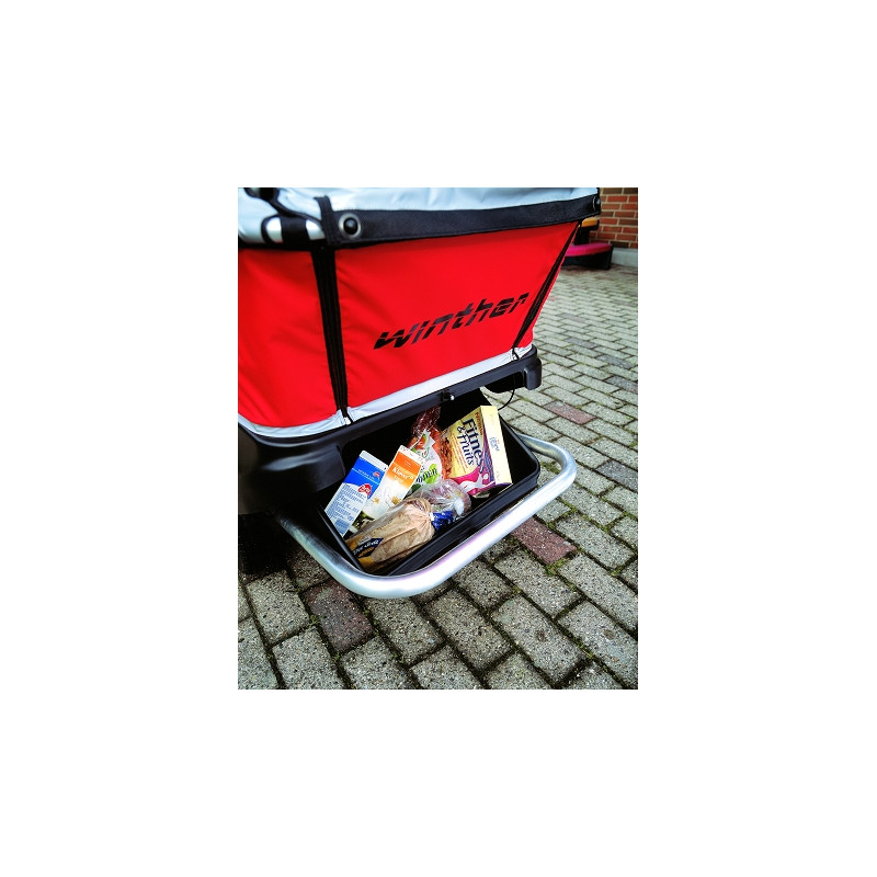 Storage tray for kiddy bus