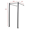 SINGLE WALL MOUNT CROSS TRAINING / CROSSFIT RACK - DIMASPORT