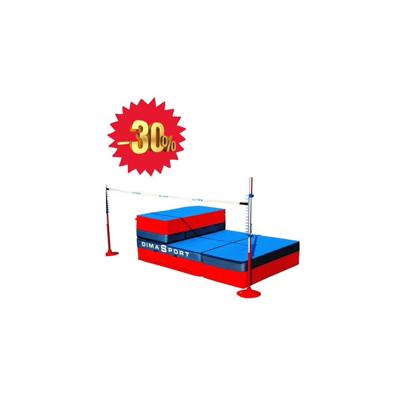 SPECIAL OFFER - FOLDABLE HIGH JUMP MAT 3 SECTIONS 400 x 200 x 50 CM