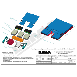 International single cover pole vault landing system 8.00 x 6.00 x 0.80/0.40m