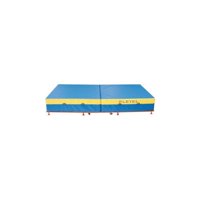 MATELAS REPLIABLE SUR ROULETTES 400x200x50 CM
